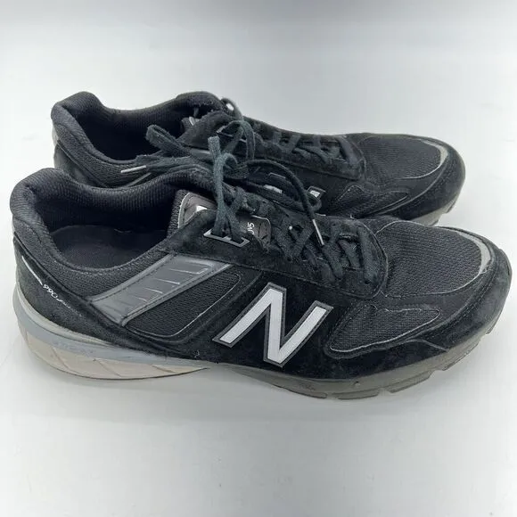 New Balance 990v5 Shoes Men’s Size 14 D Running Sneakers Made in USA Black