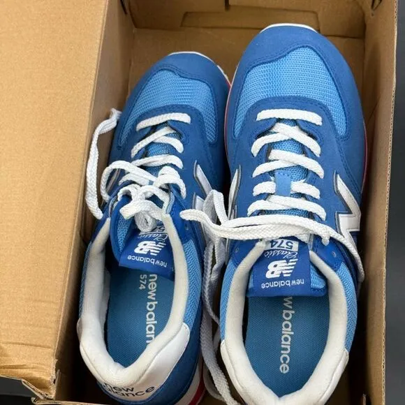 New Balance Men's 574 Athletic sneaker shoes size 8