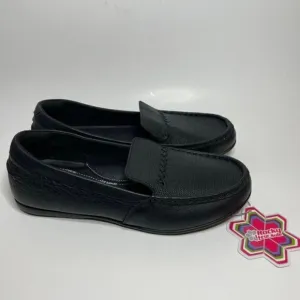 New Rocky Women’s Black Leather Loafers 8