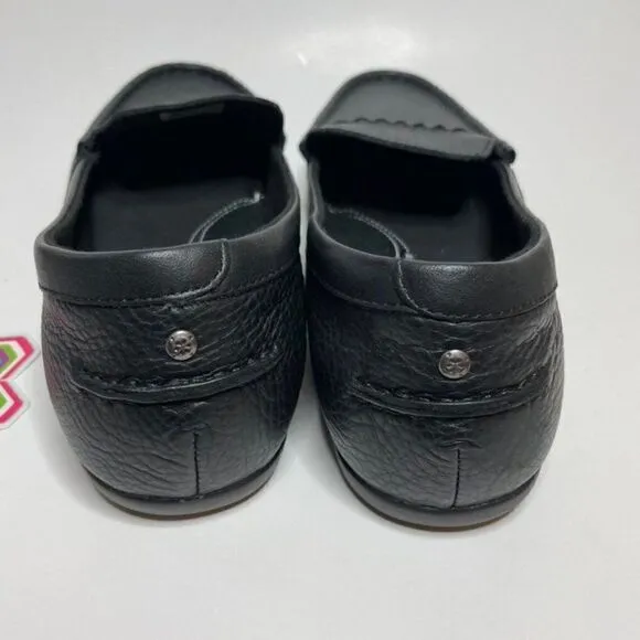 New Rocky Women’s Black Leather Loafers 8