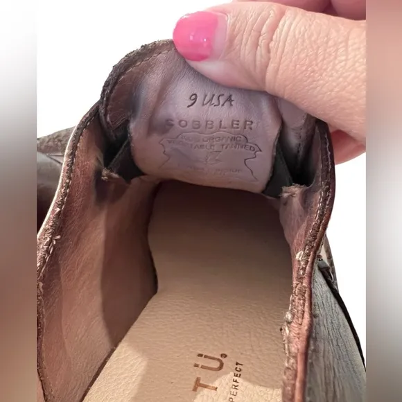 NIB Bed Stu Women’s Rose Loafers  in Chocolate Brown in US size 9