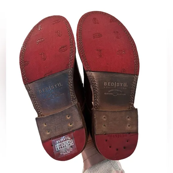 NIB Bed Stu Women’s Rose Loafers  in Chocolate Brown in US size 9