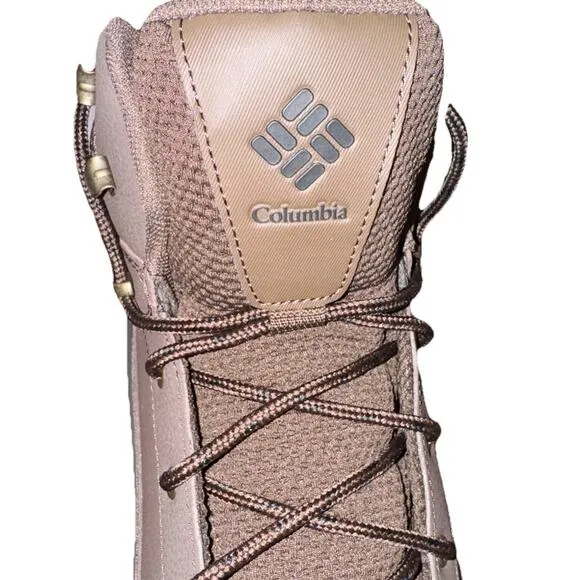 NIB COLUMBIA 1987041-231 MEN'S TRAILSTORM PEAK MID WATER-RESISTANT BROWN BOOT