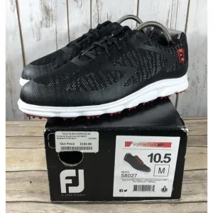 NIB FootJoy Superlites XP 58027 Golf Shoes Mens Size 10.5 Athletic Spikeless