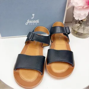 NIB Jacadi Fernand Marine Blue Sandals Unisex