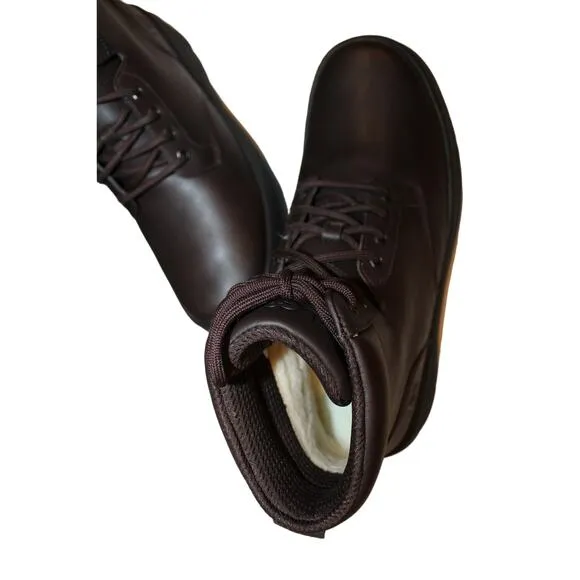 NIB UGG MEN'S‎ WATERPROOF BURLEIGH WORK CASUAL LEATHER BOOTS STOUT
