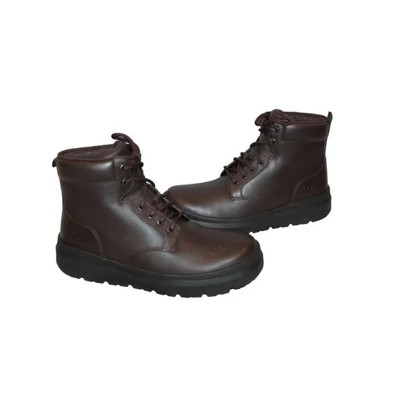NIB UGG MEN'S‎ WATERPROOF BURLEIGH WORK CASUAL LEATHER BOOTS STOUT