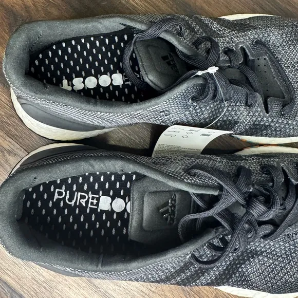 NIB/NWT Adidas PureBOOST DPR Running Shoes Core Black size 11.5