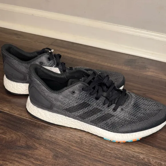 NIB/NWT Adidas PureBOOST DPR Running Shoes Core Black size 11.5