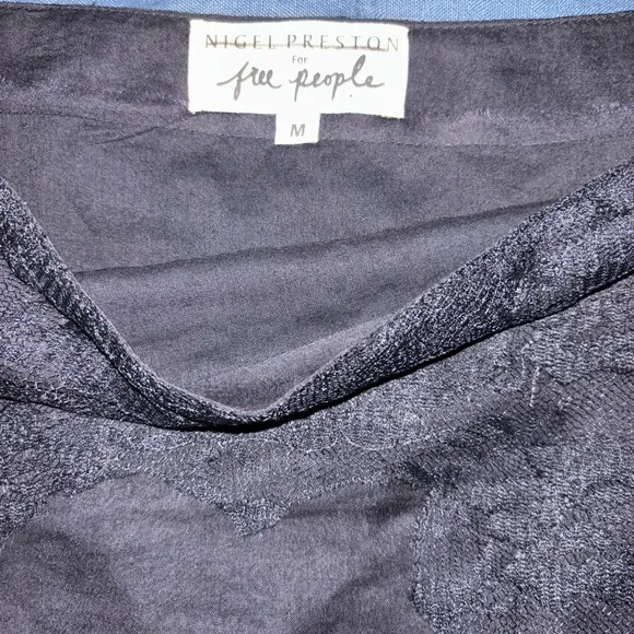 Nigel Preston X Free People Fairy Micro Skirt NWOT Black Size M