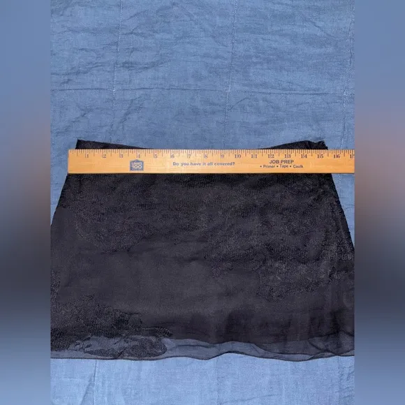 Nigel Preston X Free People Fairy Micro Skirt NWOT Black Size M