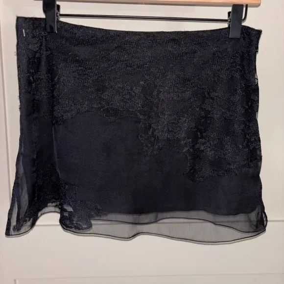 Nigel Preston X Free People Fairy Micro Skirt NWOT Black Size M