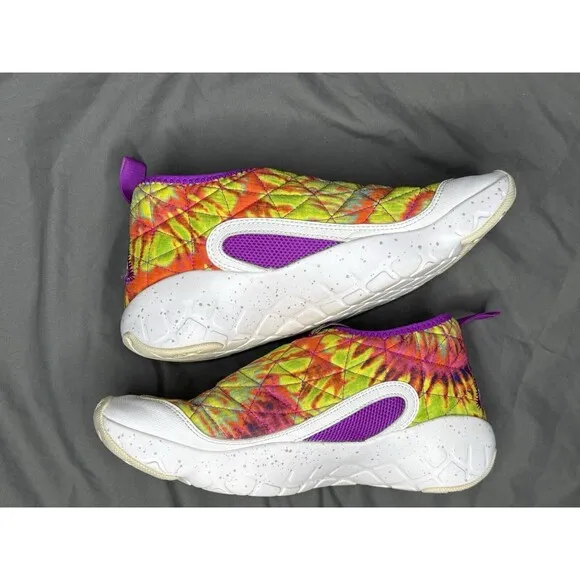 Nike ACG Moc 3.0 Tie Dye Sz 8 Multicolor Hippie Purple Slip On Shoes CW2463-300