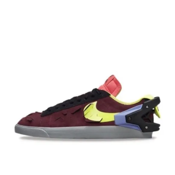 Nike Acronym Blazer Low Mens Casual Sneaker Shoes Maroon DN2067-600 NEW Multi Sz