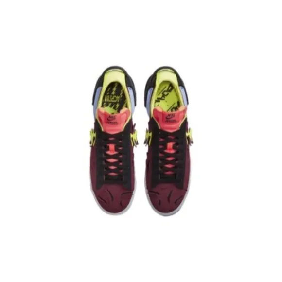Nike Acronym Blazer Low Mens Casual Sneaker Shoes Maroon DN2067-600 NEW Multi Sz