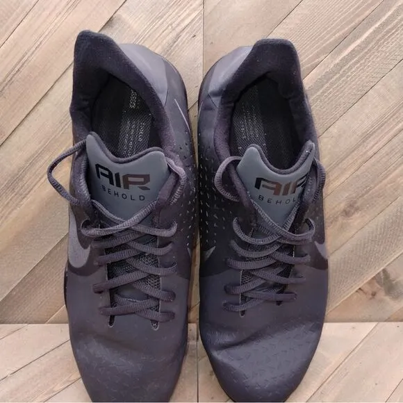 Nike Air Behold NBK Basketball‎ Sneakers Mens Size 13 Black Grey Athletic Shoes