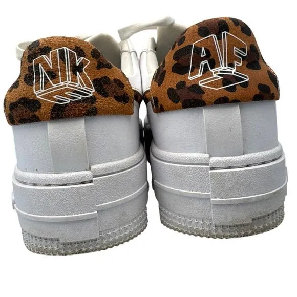 Nike Air Force 1 Low Pixel SE “White Leopard Print” CV8481-100 size 6.5
