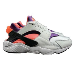 Nike Air Huarache White Purple Bright Mango Shoes DD1068-101 Men's Size 10