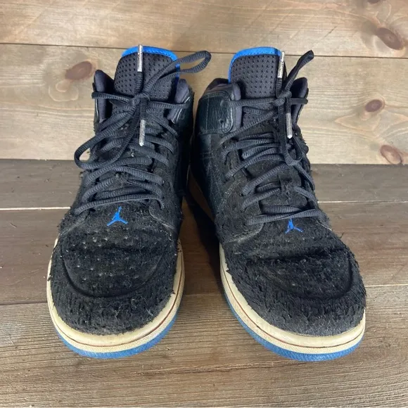 nike air jordan 1 retro 99 mens size 10 shoes black athletic basketball sneakers