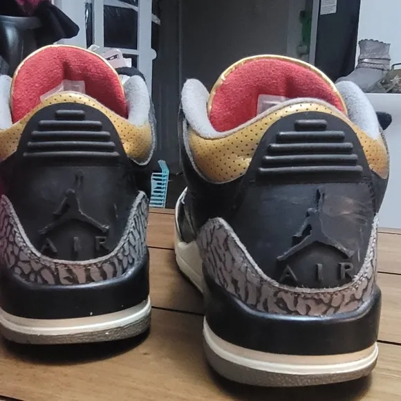 Nike Air Jordan 3 Retro Black Womens