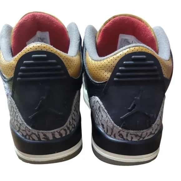 Nike Air Jordan 3 Retro Black Womens