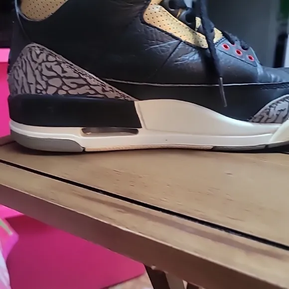 Nike Air Jordan 3 Retro Black Womens