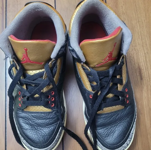 Nike Air Jordan 3 Retro Black Womens