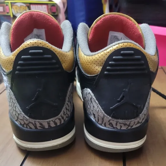 Nike Air Jordan 3 Retro Black Womens