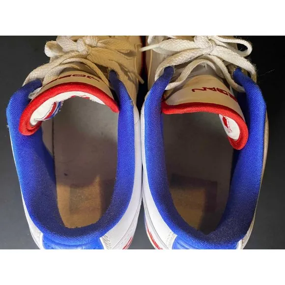 Nike Air Jordan Phly Mens 9 White Blue Athletic Shoes Low Sneakers 323085-164