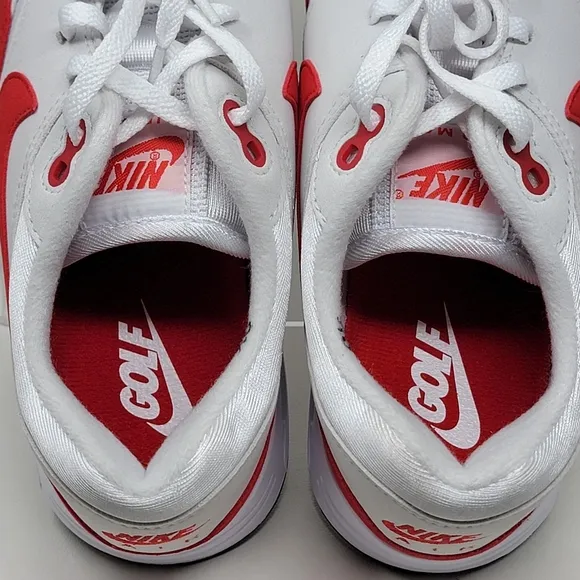 Nike Air Max 1 '86 OG G TB P White Red Golf Shoes Men's Size 11 FQ3272-107 New