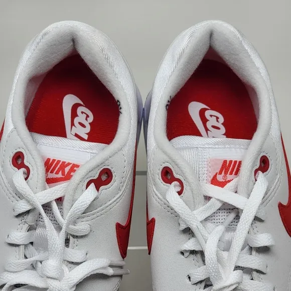 Nike Air Max 1 '86 OG G TB P White Red Golf Shoes Men's Size 11 FQ3272-107 New