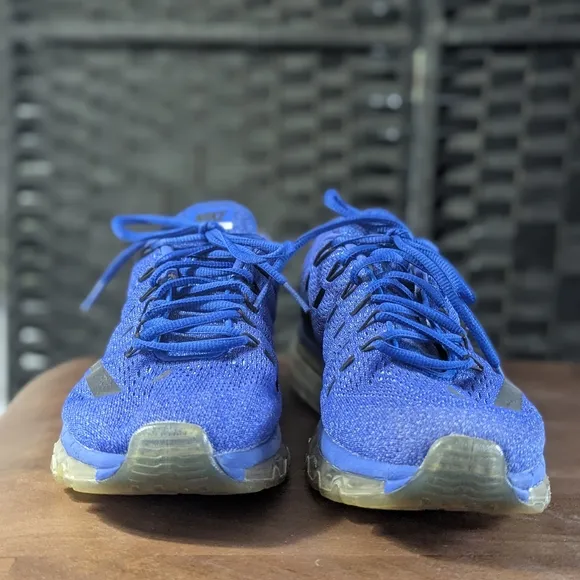 Nike Air Max 2016 Blue/blk Athletic Shoes Excel. Used condition size 10 women’s