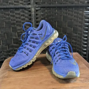 Nike Air Max 2016 Blue/blk Athletic Shoes Excel. Used condition size 10 women’s