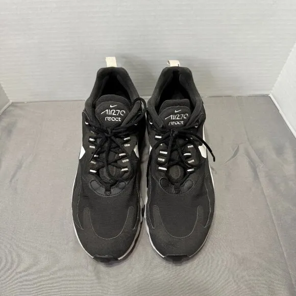 Nike Air Max 270 React Black White CI3866 004 - Men's Size 8.5