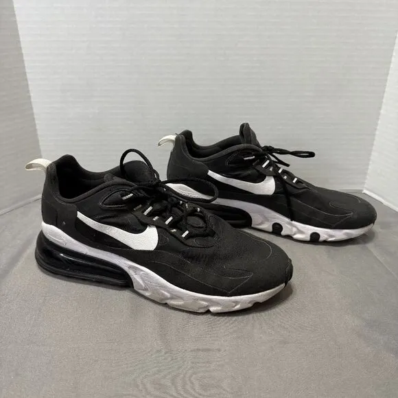 Nike Air Max 270 React Black White CI3866 004 - Men's Size 8.5