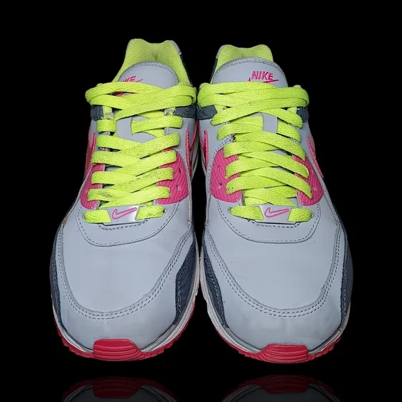 Nike Air Max 443369-063 Gray Casual Shoes Sneakers Youth / Men's 6 - Women's 7.5