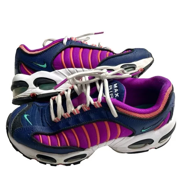 Nike Air Max 95 Tailwind Blue Purple White Athletic Shoes Sneakers 6 Y