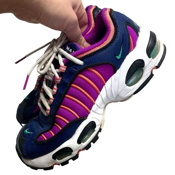 Nike Air Max 95 Tailwind Blue Purple White Athletic Shoes Sneakers 6 Y
