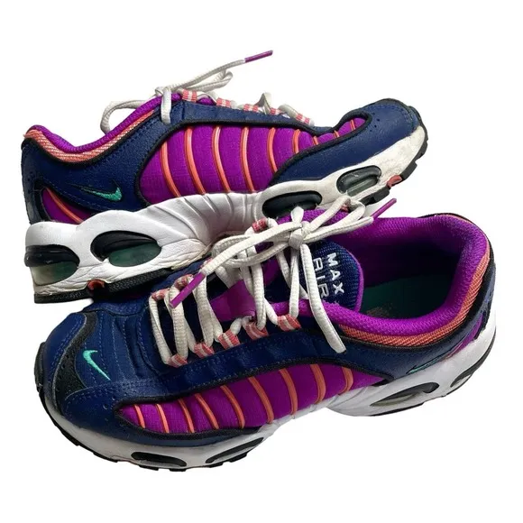Nike Air Max 95 Tailwind Blue Purple White Athletic Shoes Sneakers 6 Y