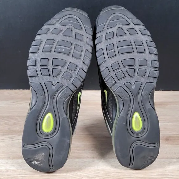 Nike Air Max 97 Icons Shoes Mens Size 11.5 Black Platinum Athletic DX4235-001