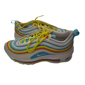 Nike Air Max 97 Summer Pack Rainbow Stripe Athletic Shoes Youth Size 5