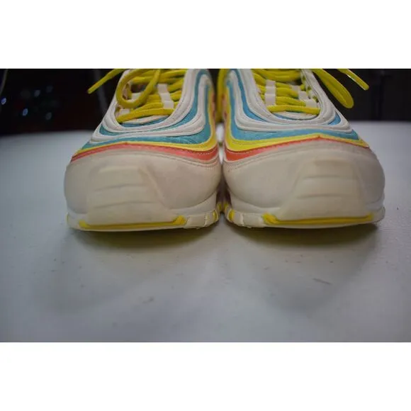 Nike Air Max 97 Summer Pack Rainbow Stripe Athletic Shoes Youth Size 5