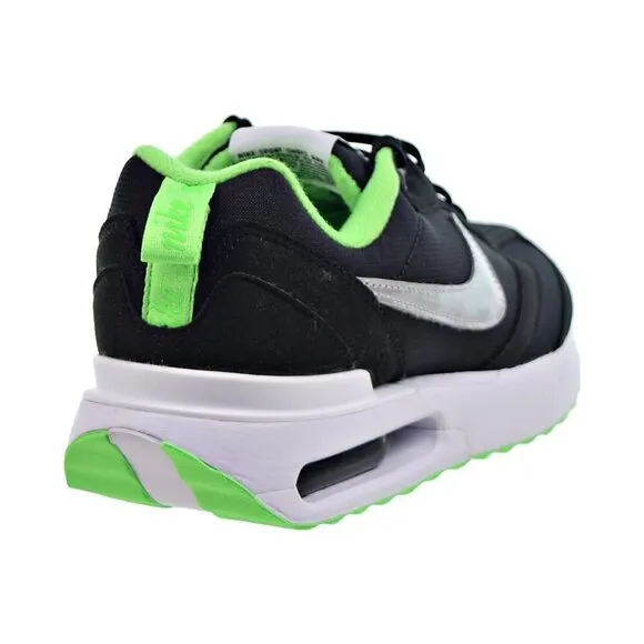 Nike Air Max Dawn Youth Boys Black Chrome Green Strike Athletic Shoes Size 7