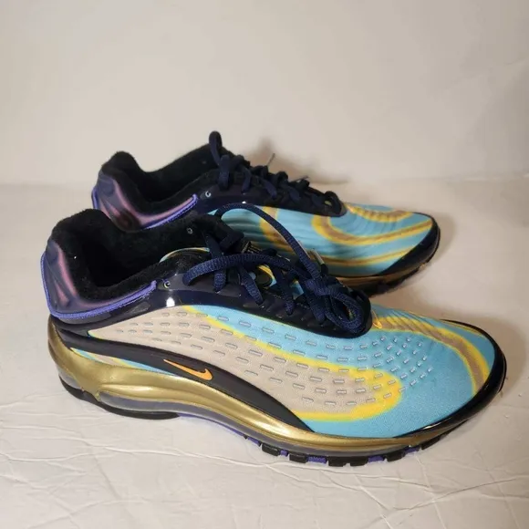 Nike Air Max Deluxe 'Midnight Navy' Multicolor Running Shoes Size 9.5