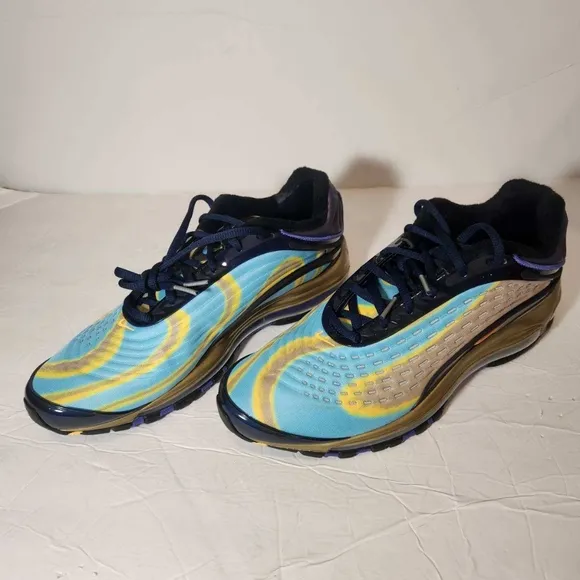 Nike Air Max Deluxe 'Midnight Navy' Multicolor Running Shoes Size 9.5