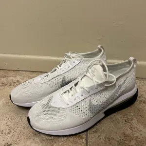 Nike Air Max Flyknit NN Men's Size 11.5 FJ4002-100 White Lace Up Athletic Shoes