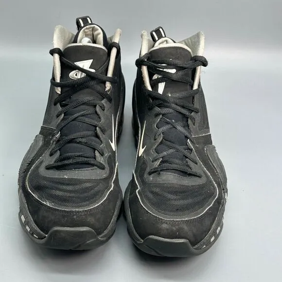 Nike Air  Max Penny 5 Mens 9 Athletic Sneaker Shoes Black Thrashed Basketball