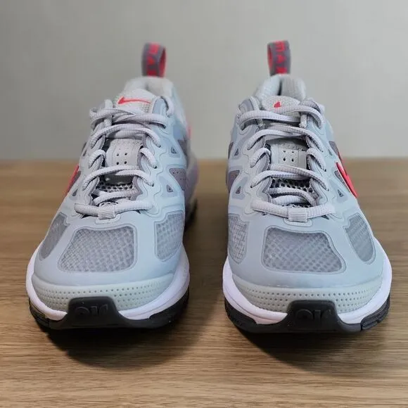 Nike Air Max Genome 360 Shoes Youth 7 Grey White Red Black Vapormax Sneakers New