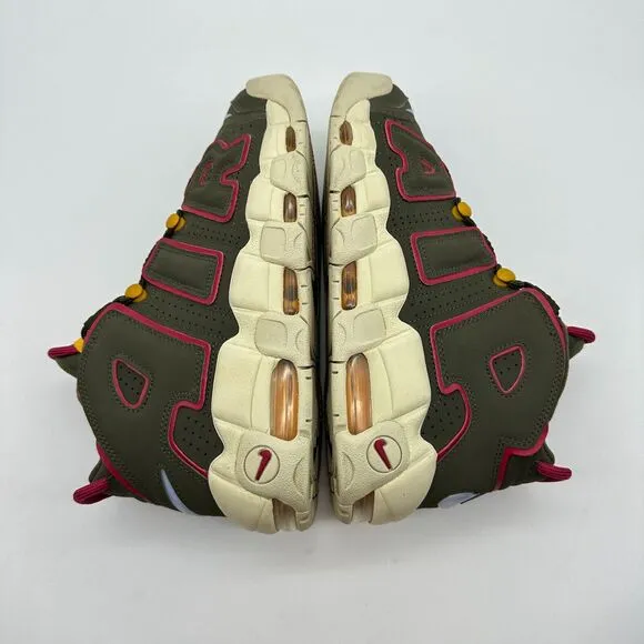 Nike Air More Uptempo Cargo Khaki Mens Size 9 Athletic Shoes DH0622-300