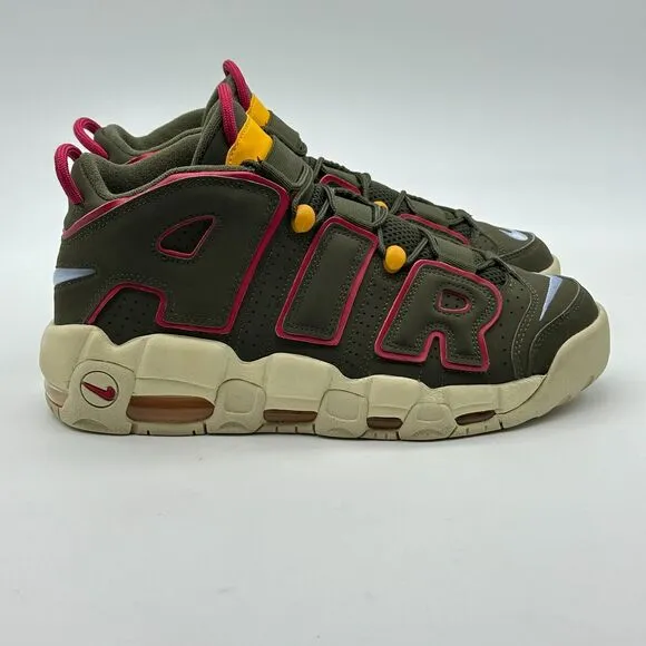 Nike Air More Uptempo Cargo Khaki Mens Size 9 Athletic Shoes DH0622-300